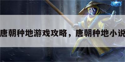 唐朝种地游戏攻略，唐朝种地小说