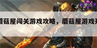 游戏蘑菇屋闯关游戏攻略，蘑菇屋游戏开关揭秘