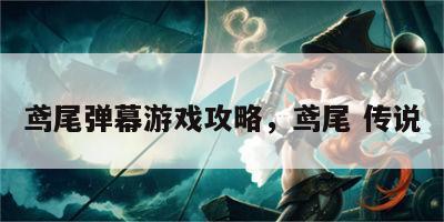 鸢尾弹幕游戏攻略，鸢尾 传说